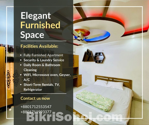 Luxurious 4-Bedroom Apartment Rent in Bashundhara R/A